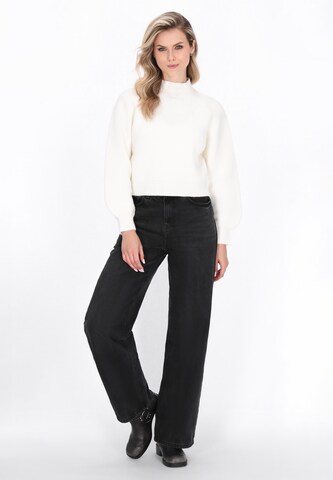 Pull-over DreiMaster Vintage en blanc