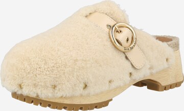 Clogs 'VIVIANE' di See by Chloé in beige: frontale