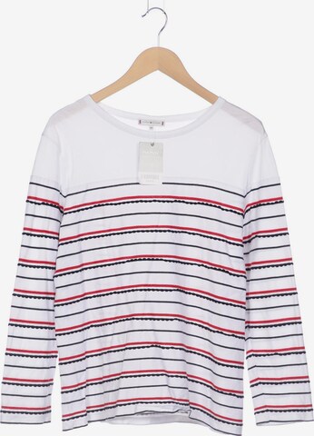 TOMMY HILFIGER Langarmshirt XXXL in Weiß: predná strana