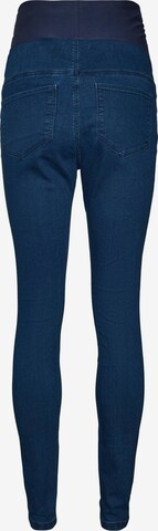 Slimfit Jeans 'Echo' di MAMALICIOUS in blu