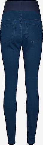 MAMALICIOUS Slimfit Jeans 'Echo' in Blauw