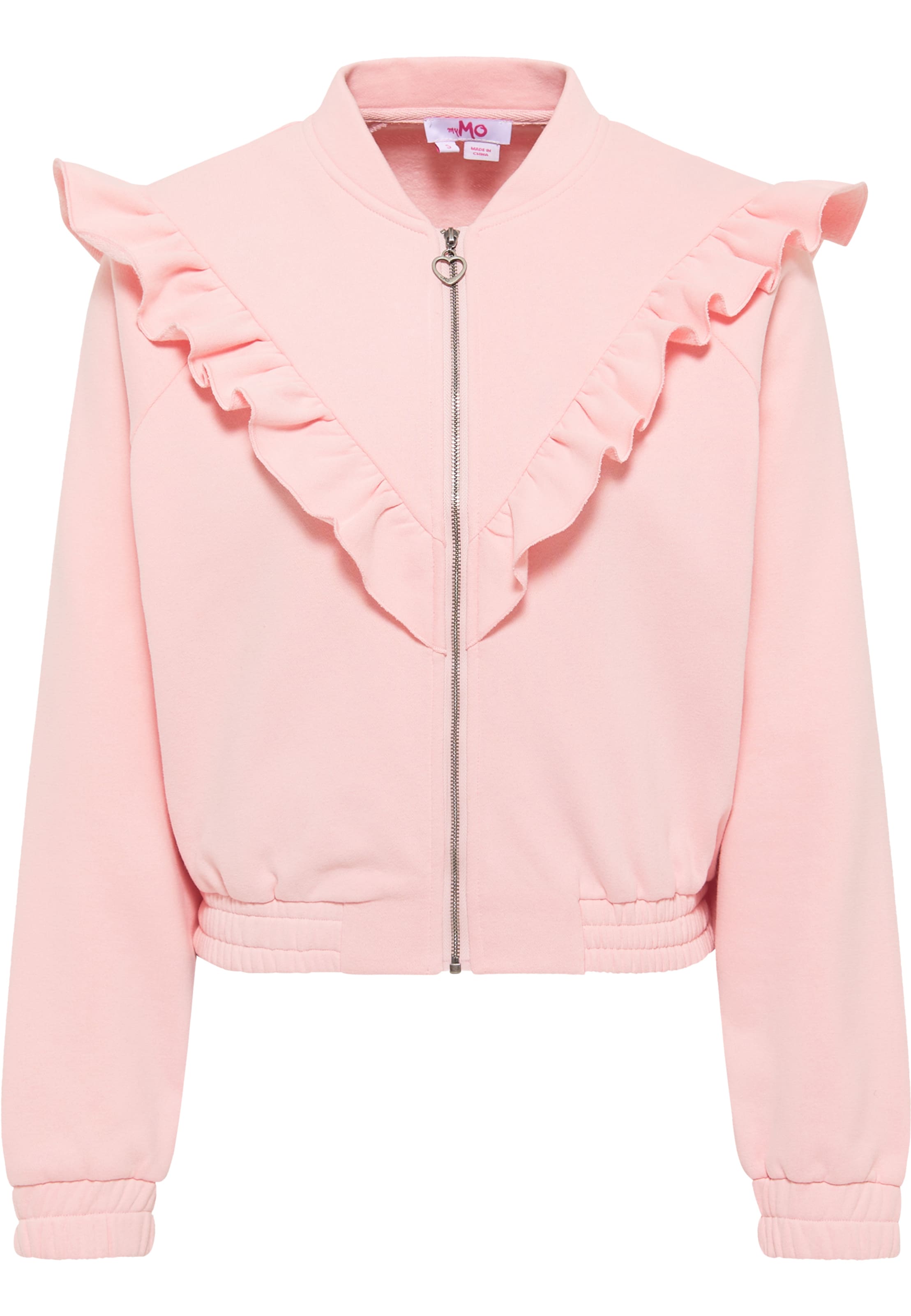 MYMO Mikina – pink: přední strana