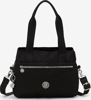 KIPLING - Bolso de mano 'Elysiana' en negro: frente