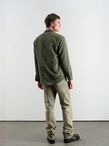 Giesto - Regular Fit Camisa em verde