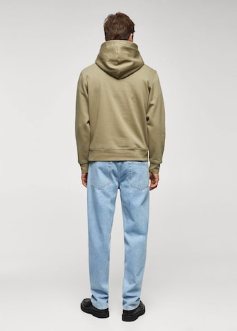 MANGO MAN Sweatshirt 'Atelier' in Groen