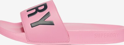 Superdry Badeschuh in pink / schwarz, Produktansicht