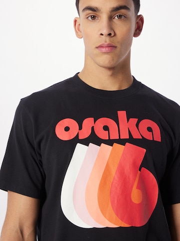 Superdry Koszulka 'Osaka' w kolorze czarny