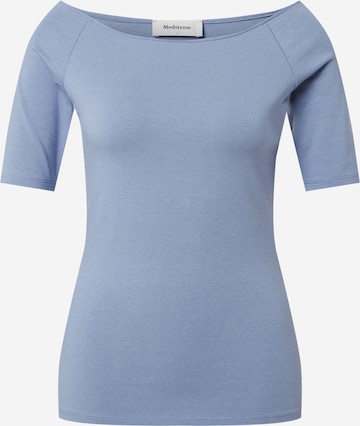 T-shirt 'Tansy' modström en bleu : devant