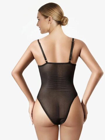 Shapetape Shapingbody 'Kanten shaper body - Valentina' in Zwart