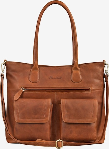 Benthill Handtasche in Braun: Vorderseite