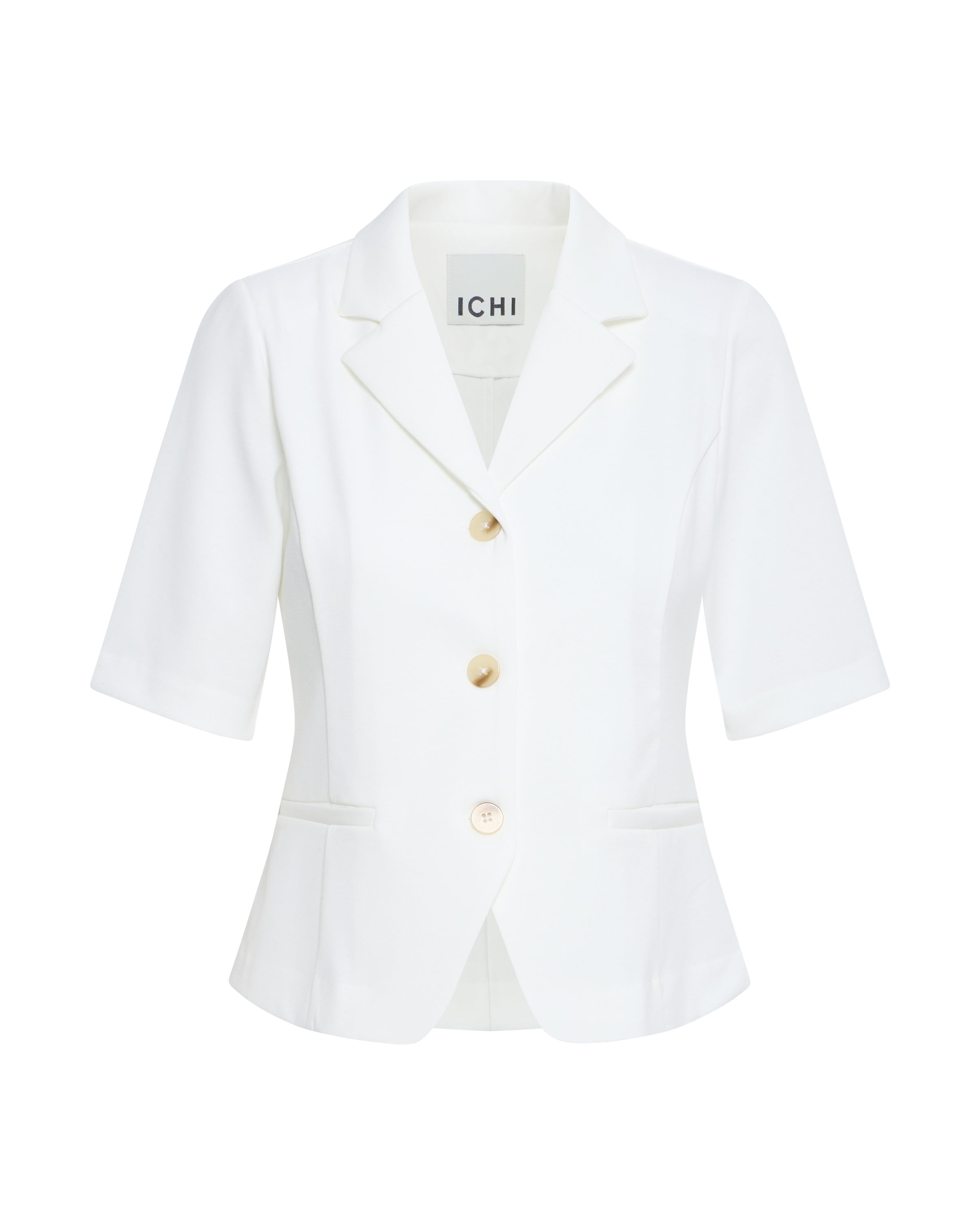 Blazer 'ICHKate' ICHI en blanc : devant