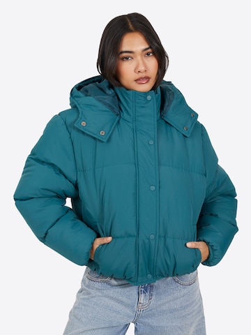 Veste mi-saison BRAVE SOUL en bleu : devant