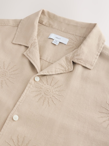 Next Regular Fit Skjorte i beige