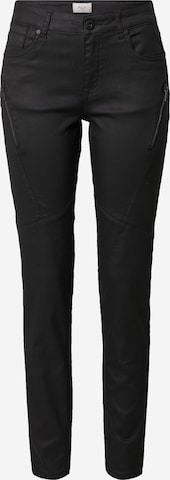 PULZ Jeans Slim fit Jeans 'MAJA' in Black: front