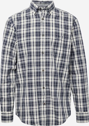 GANT Regular fit Overhemd in Beige: voorkant