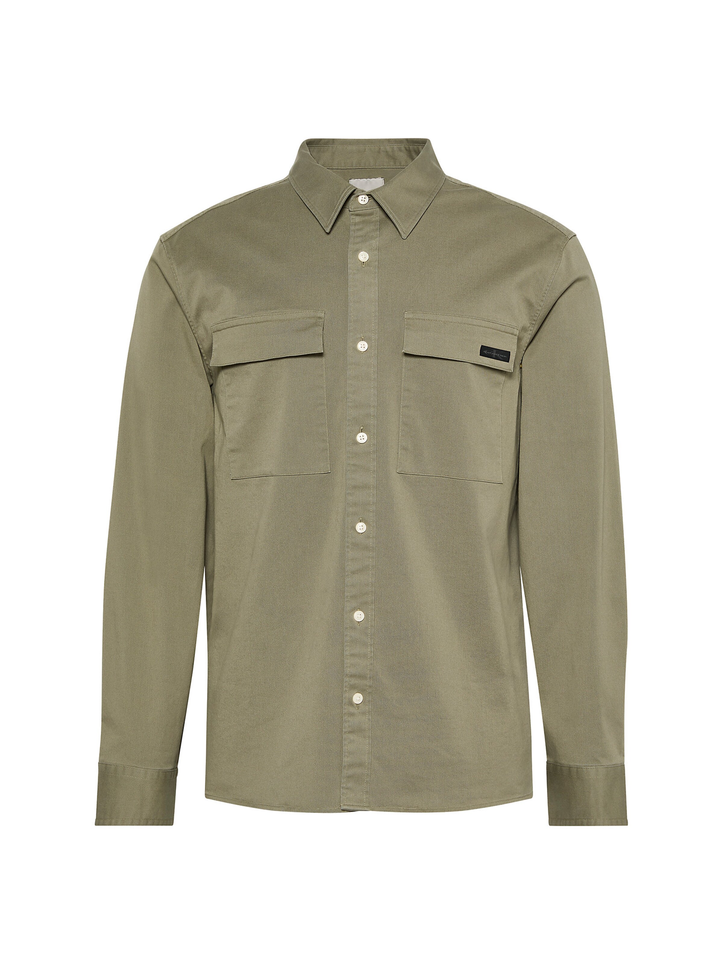Calvin Klein Jeans Chemise en XXS en olive, Vue avec produit
