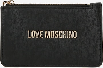 Love Moschino Portemonnaie in Schwarz: predná strana