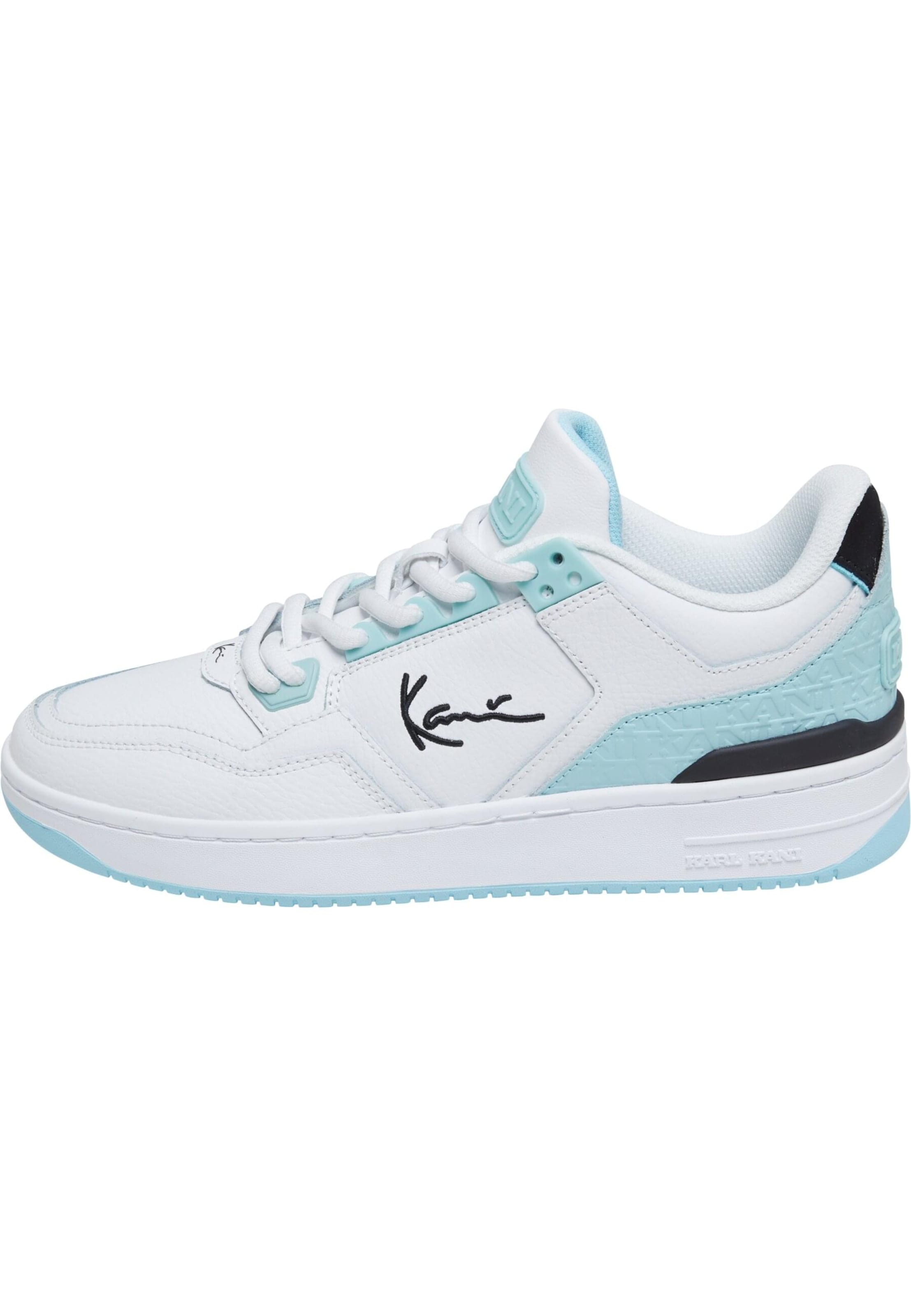 Karl Kani Platform trainers '89 Lxry' in White: front