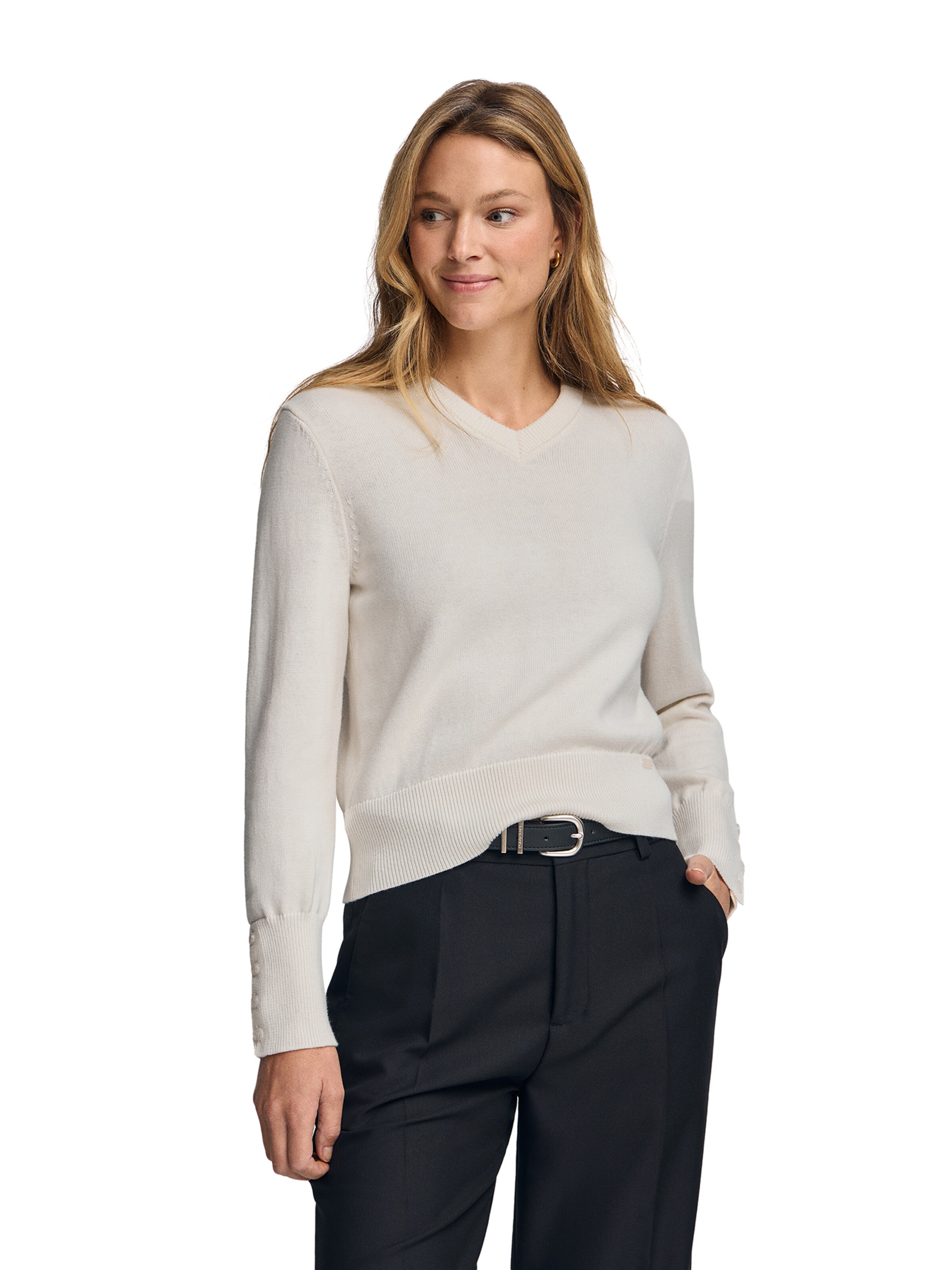 Polo Club Sweater in Beige: front