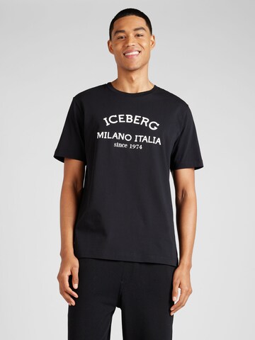 ICEBERG Shirt in Black: front