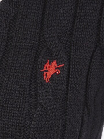 DENIM CULTURE Sweter 'Gratia' w kolorze czarny