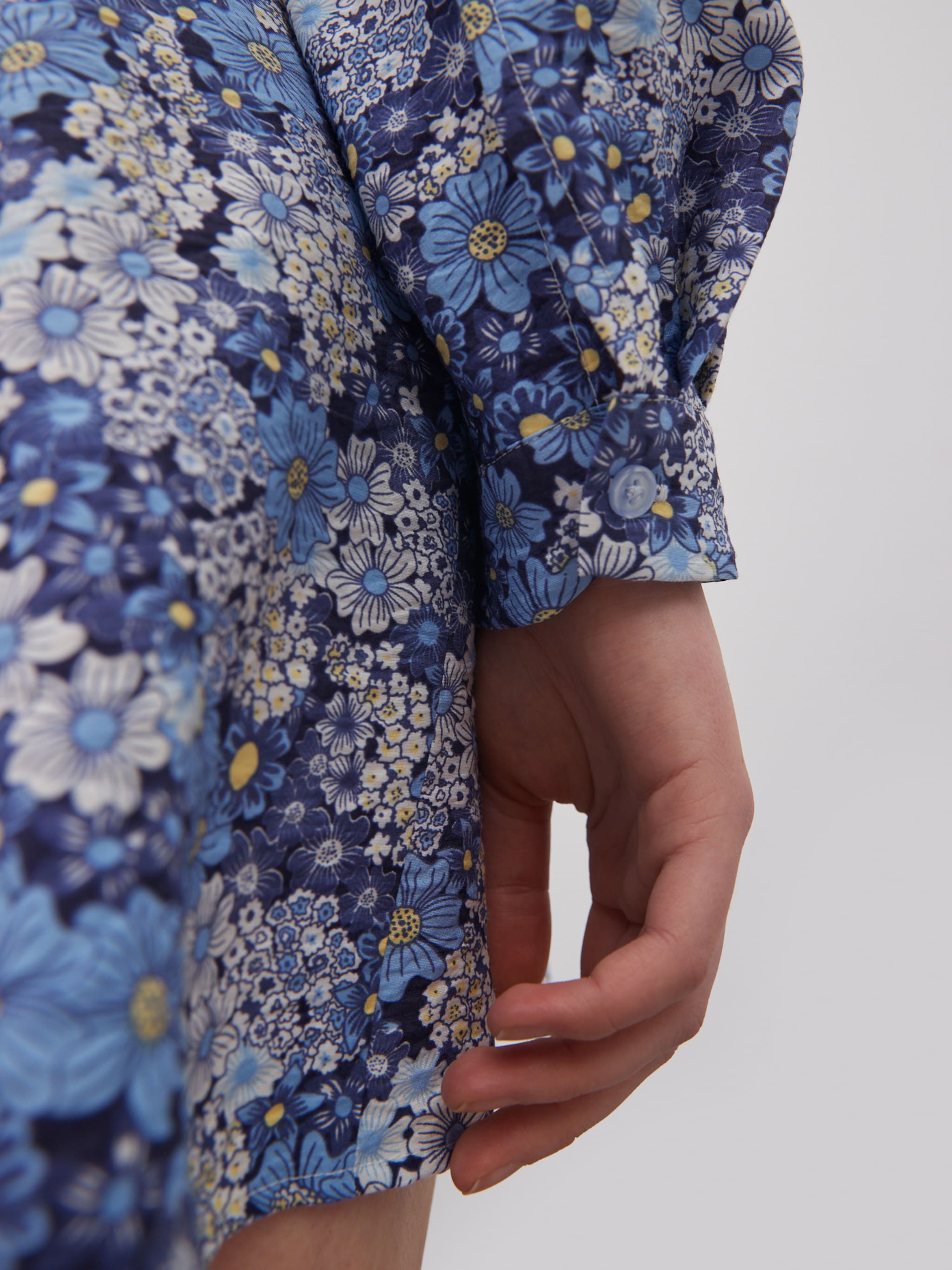 EDITED Produits Robe-chemise 'Dalia' crème