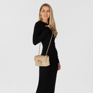 Sac à bandoulière 'Love Puff' PINKO en beige