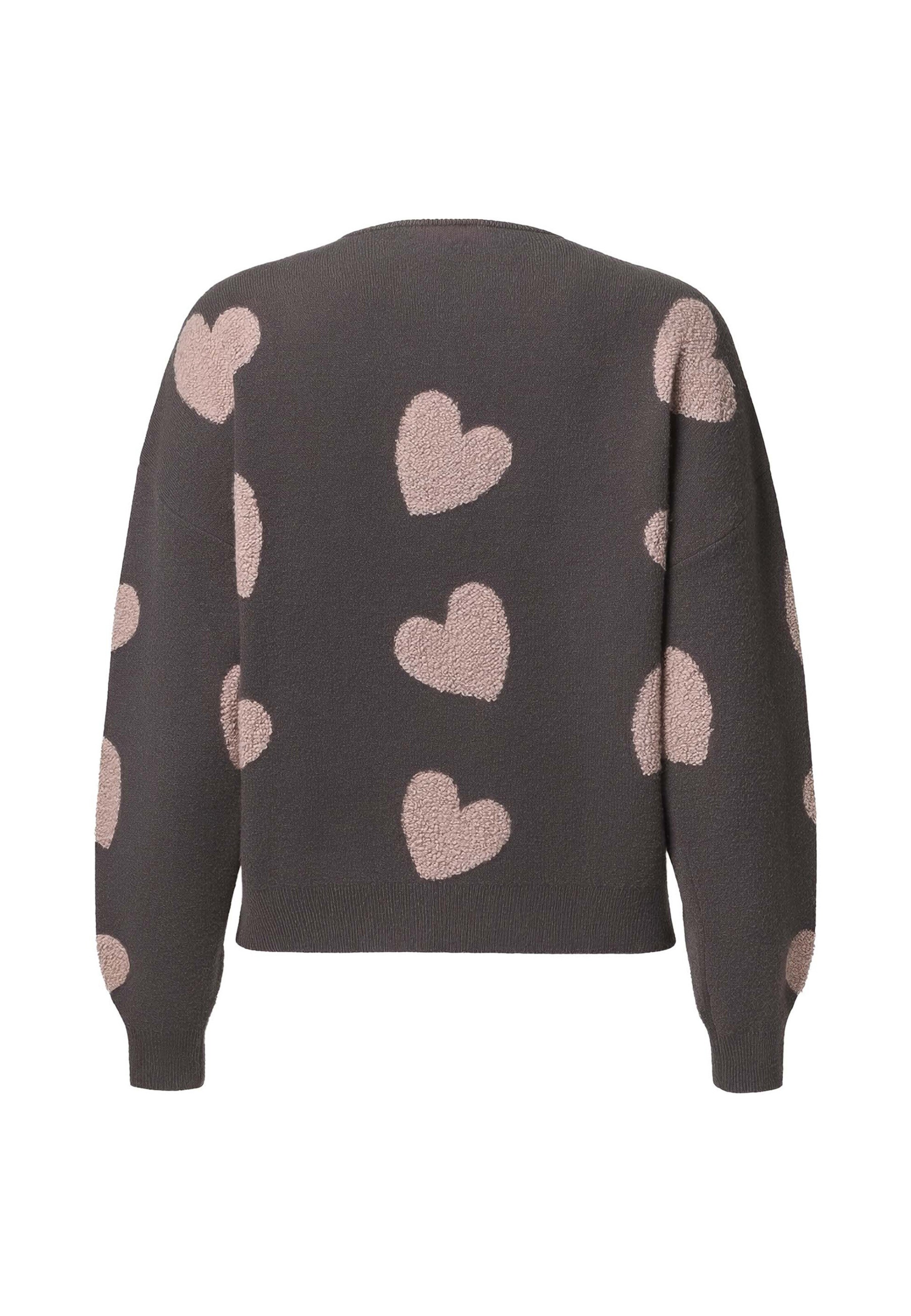 Pullover 'Lovely Wollma' di Kleinigkeit in grigio: dietro