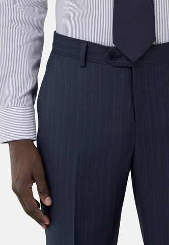 Boggi Milano Regular Fit Business-Sakko in Blau