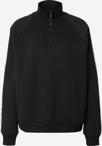 LeGer by Lena GerckeSweater majica 'Larissa' - crna boja: prednji dio