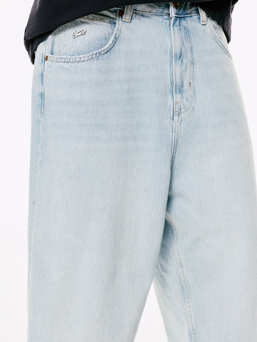 Baggy Jean Pull&Bear en bleu