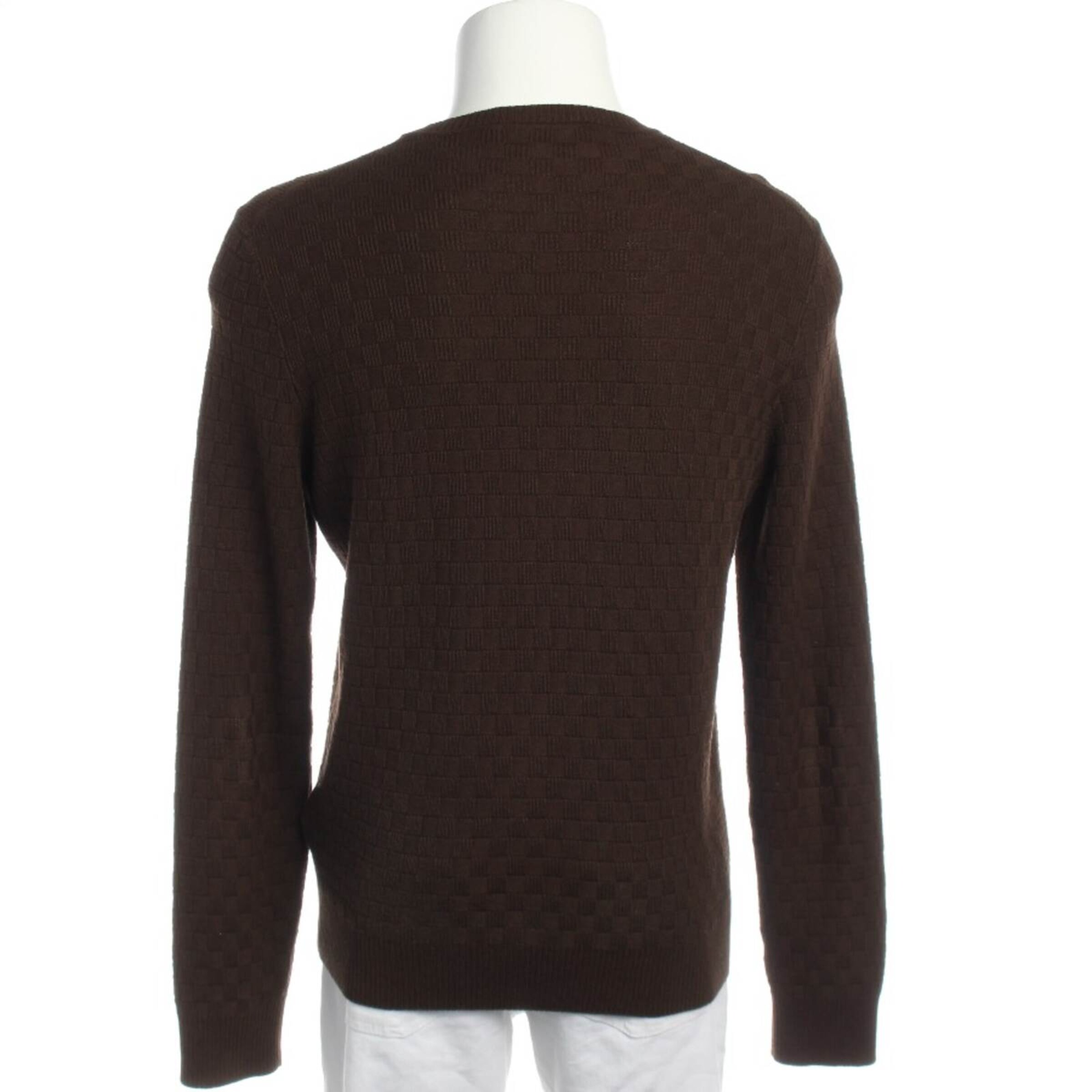 Louis Vuitton Pullover / Strickjacke S in Braun