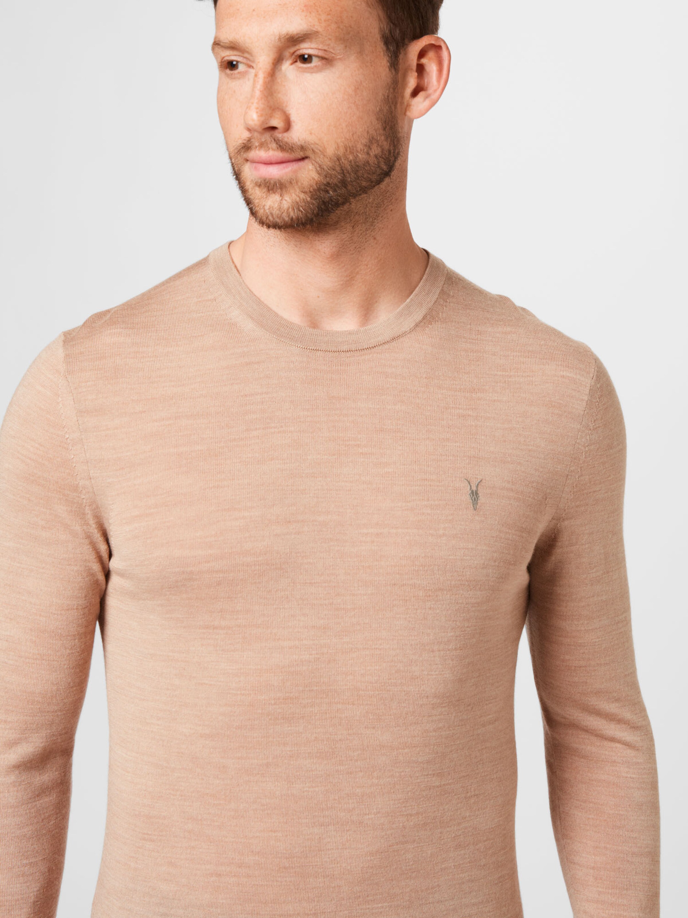 Männer Pullover & Strick AllSaints Pullover in Hellbraun - CB41868 Männer Pullover & Strick AllSaints Pullover in Hellbraun - CB41868