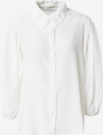 System Action Blouse 'Carota' in White: front