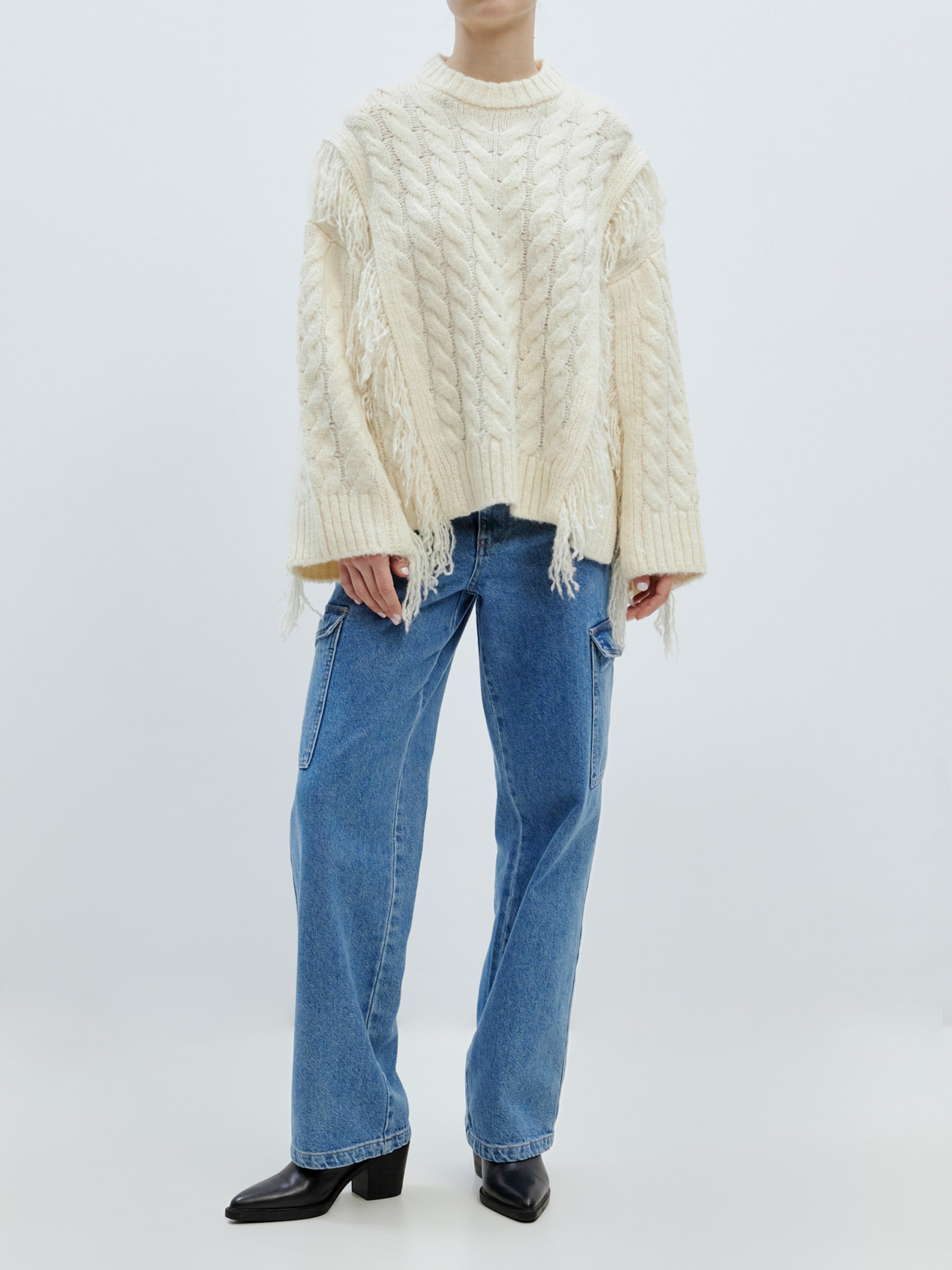 EDITED Produkte Pullover 'Klara' - beige