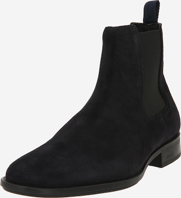 BOSS Black Chelsea Boots 'Colby' in Blue: front