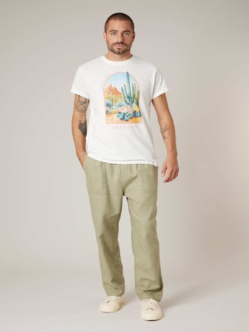Regular Pantalon chino 'MIDSON ' Deeluxe en vert : devant