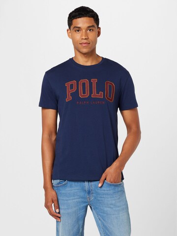 Polo Ralph Lauren Tričko – modrá: přední strana