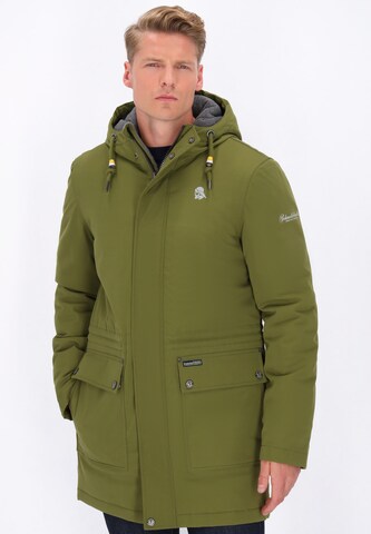 Veste fonctionnelle Schmuddelwedda en vert : devant