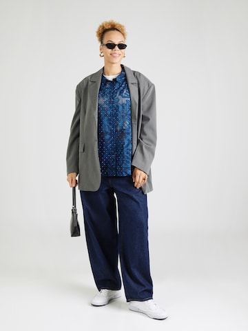 ONLY Carmakoma Bluse 'CARDIAMO' in Blau