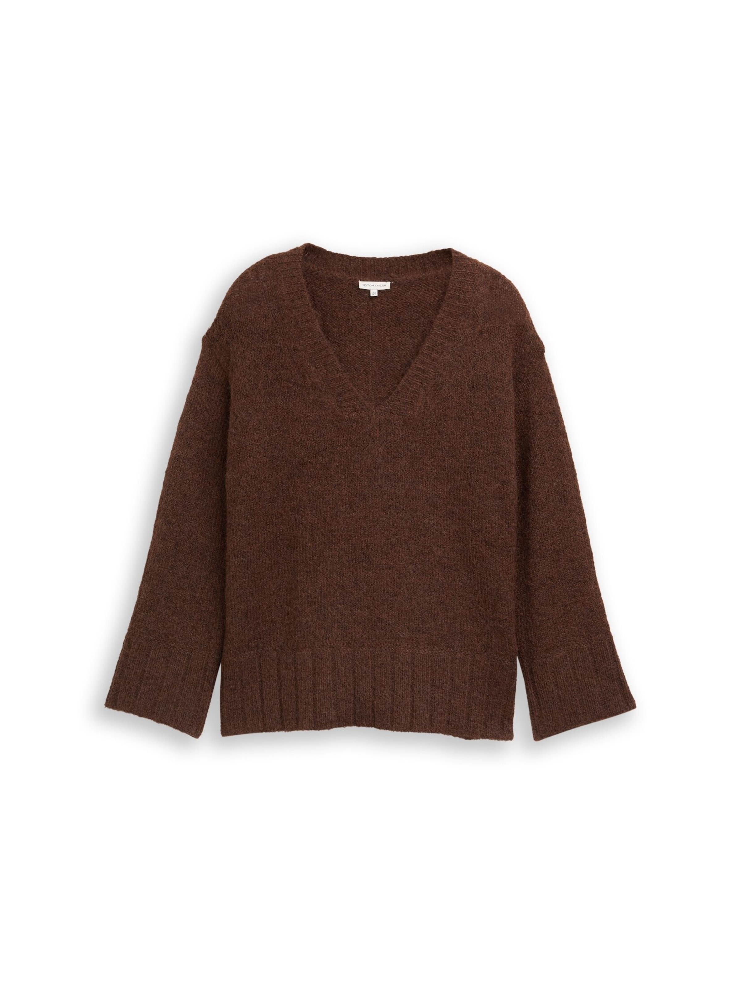 Tom Tailor Women + Sweater in Brown: front