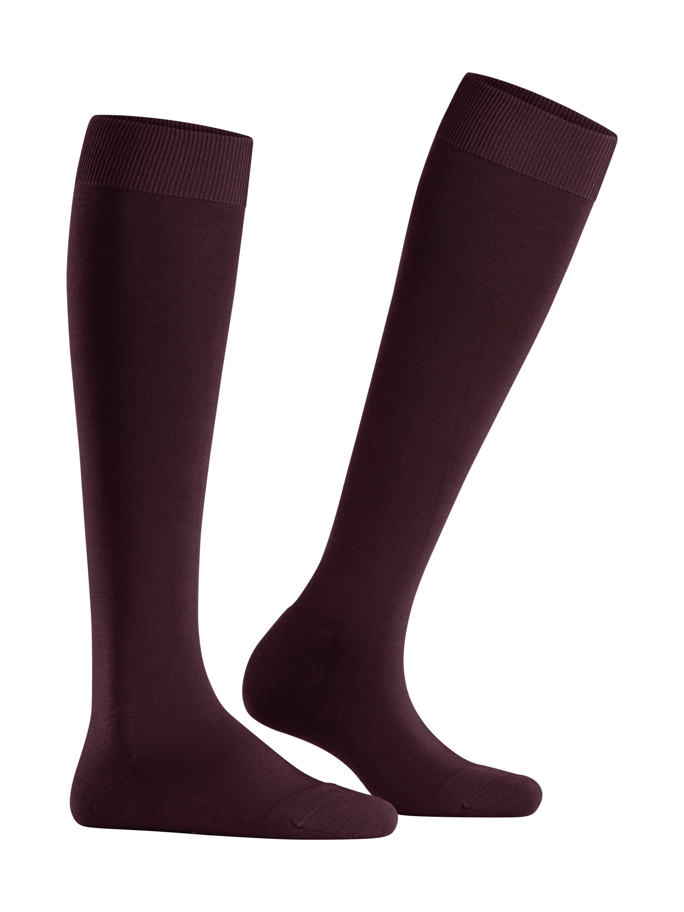 FALKE Kniestrümpfe 'ClimaWool'‌ in Rot