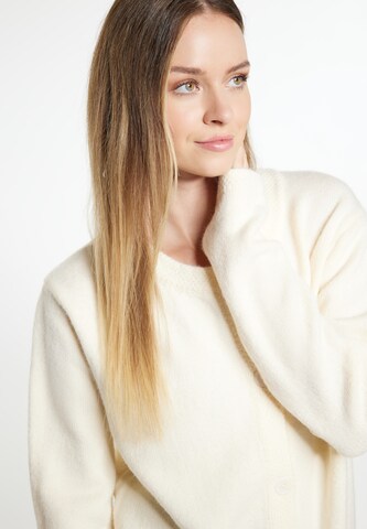 DreiMaster Maritim Knit Cardigan in White