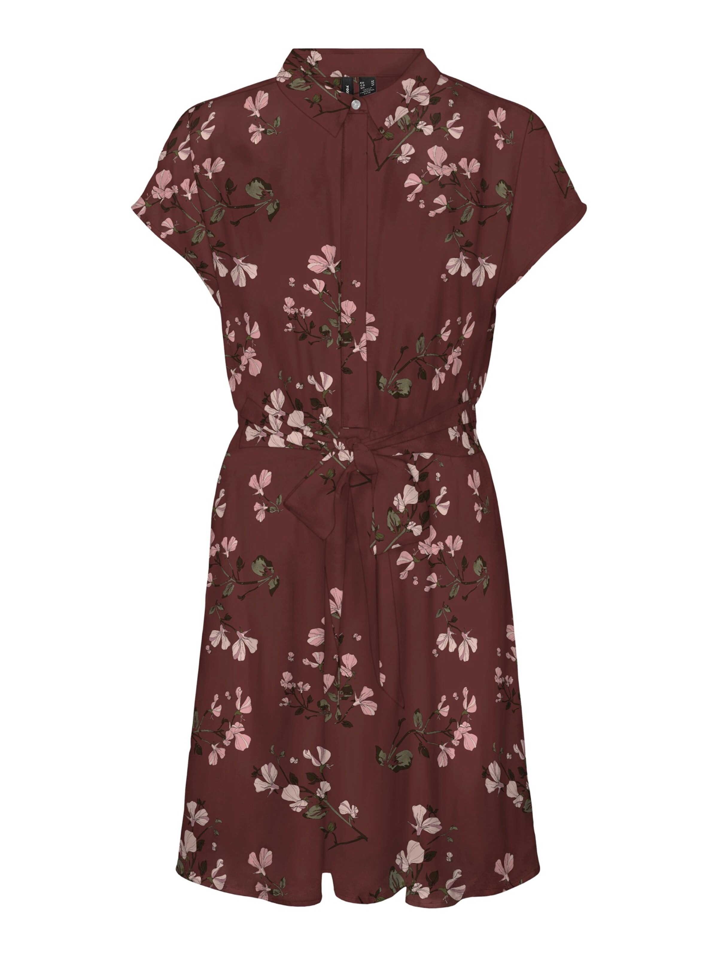 sarkans VERO MODA Blūžkleita 'VMNEWHALLIE': no priekšpuses