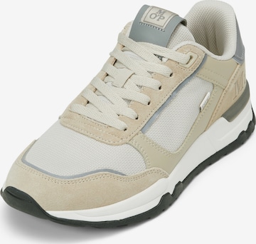 Baskets basses 'Peter 9D' Marc O'Polo en beige : devant