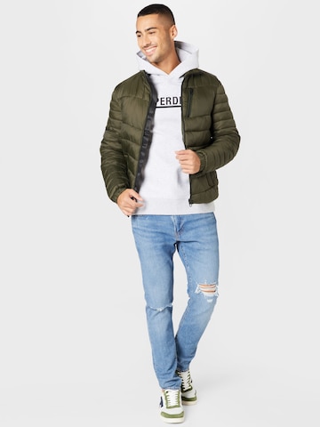 Superdry - Sweatshirt em cinzento