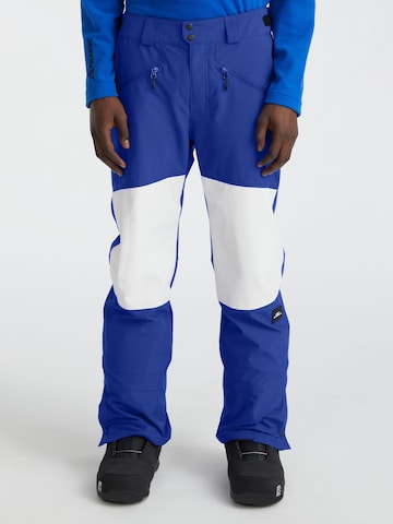 Regular Pantalon outdoor 'Jacksaw' O'NEILL en bleu : devant