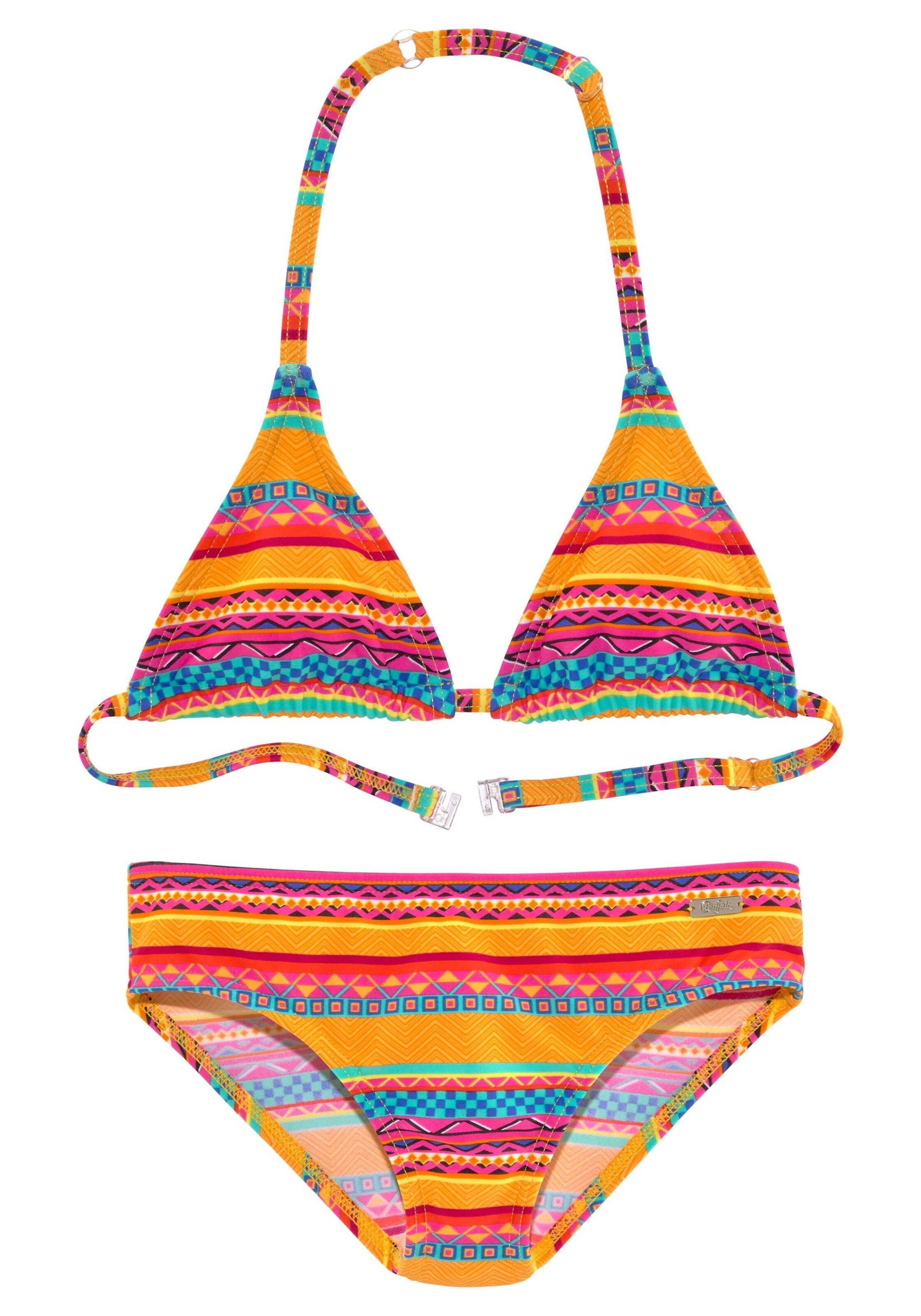 BUFFALO Triangel Bikini in Orange: Vorderseite