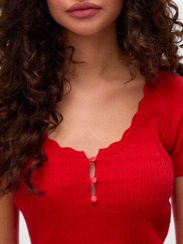 Pull-over 'VMGIA' VERO MODA en rouge