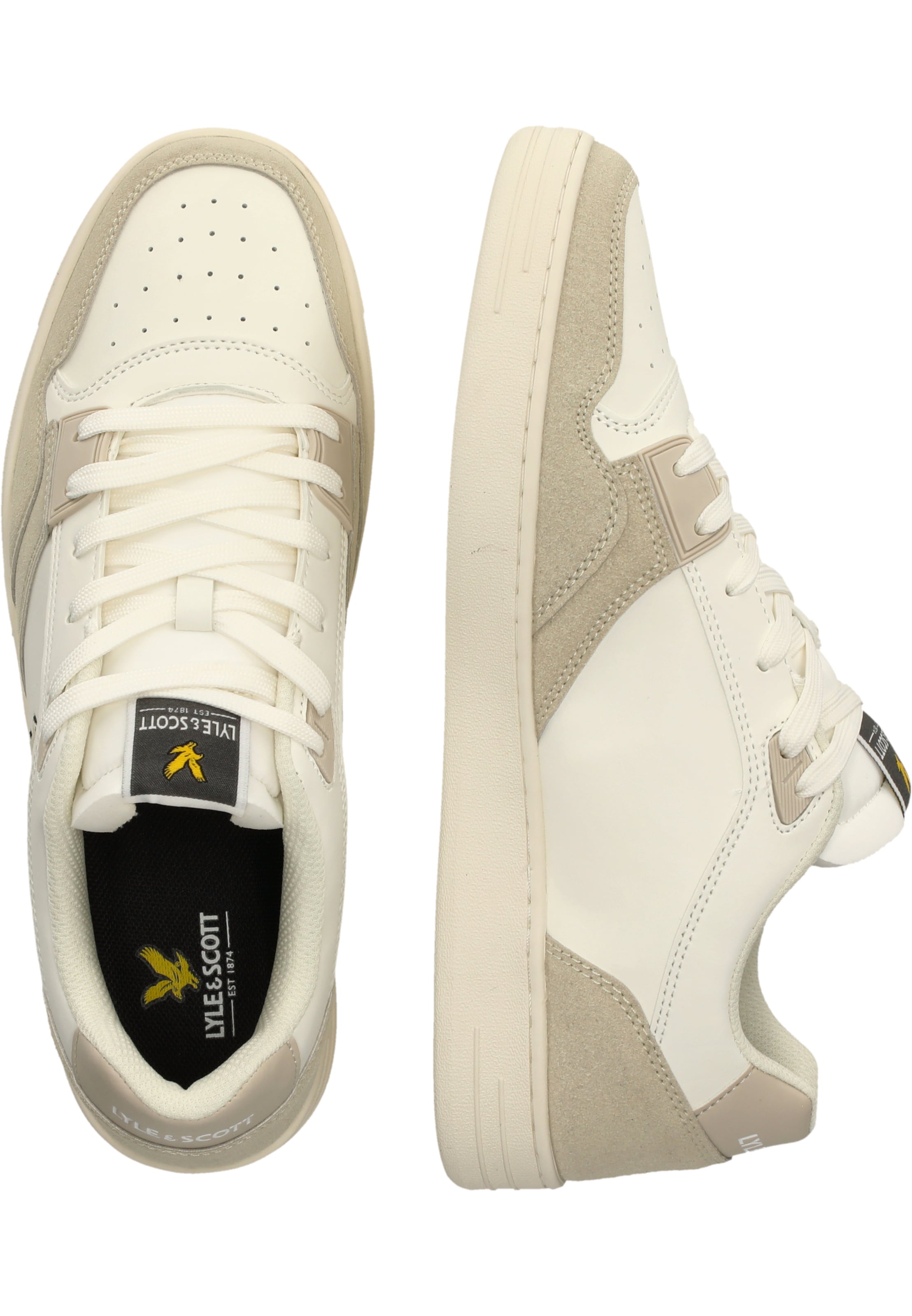Lyle & Scott Sneakers 'Callum' in White